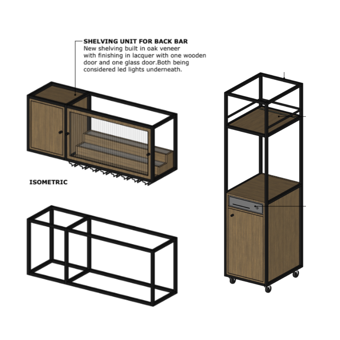 Juniors Restaurant Ireland I Studio Forja I Restaurant Concept Design